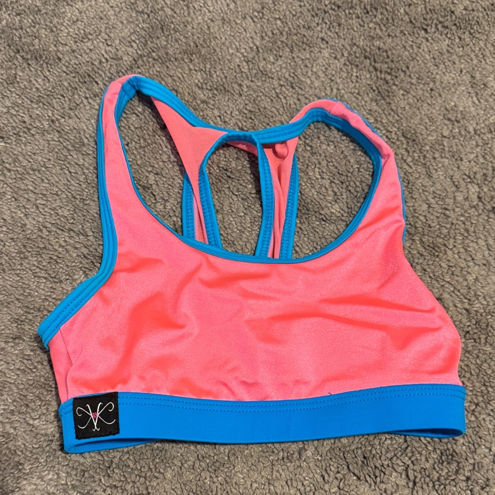 Kids Pink and Blue Dance Top